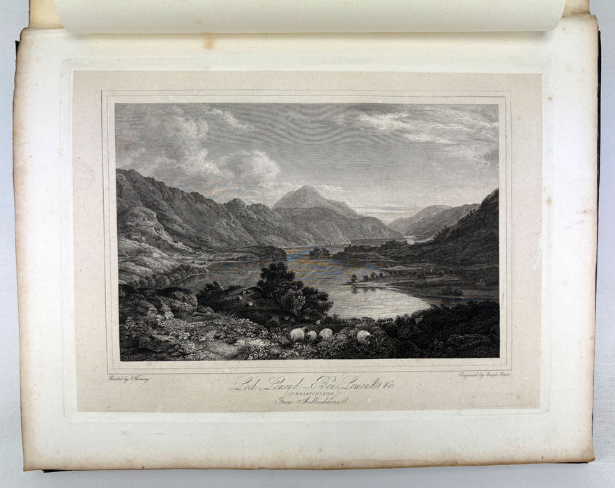 Swan's Views of the Lakes of Scotland, Parts 1-8 Proof Copy - Sales Prospectus, c. 1836