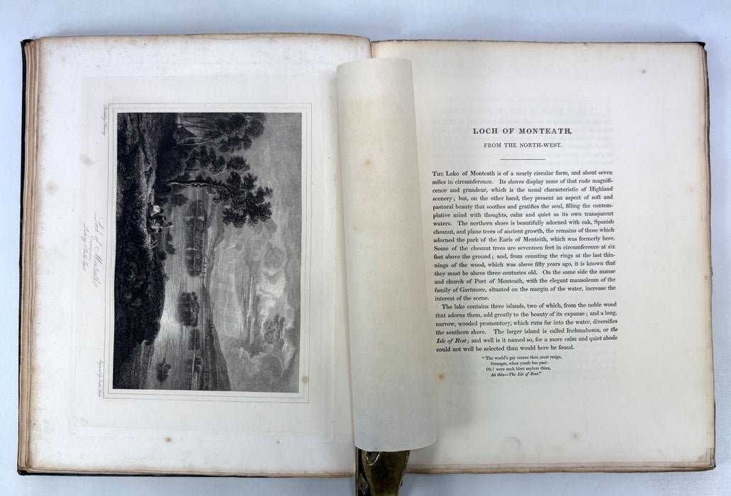 Swan's Views of the Lakes of Scotland, Parts 1-8 Proof Copy - Sales Prospectus, c. 1836