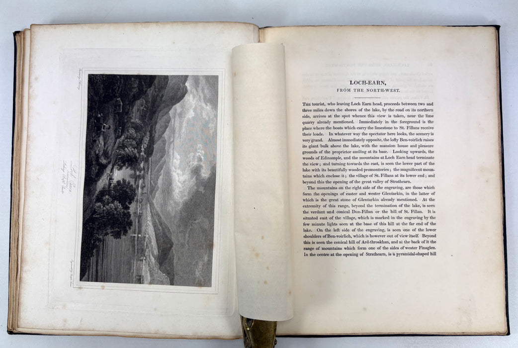 Swan's Views of the Lakes of Scotland, Parts 1-8 Proof Copy - Sales Prospectus, c. 1836