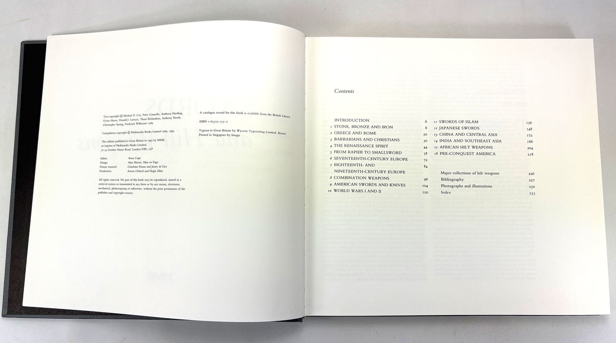 Swords and Hilt Weapons, 1993, Various contributors