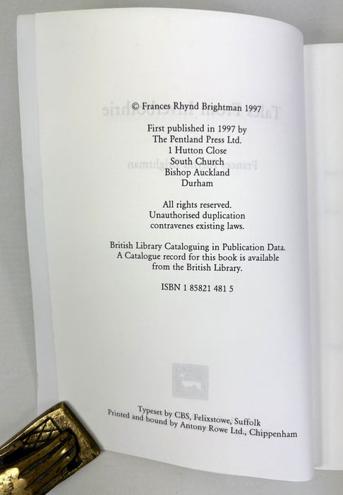 Tales from Inverbothrie, Frances Ryhnd Brightman, Pentland Press, 1997