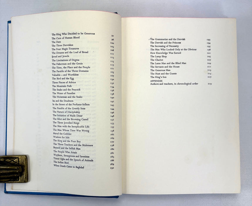 Tales of The Dervishes; Teaching-stories of the Sufi Masters over the past thousand years, Idries Shah, 1969