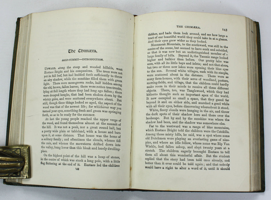Tanglewood Tales; A Wonder Book for Girls and Boys, Nathaniel Hawthorne, c.1890