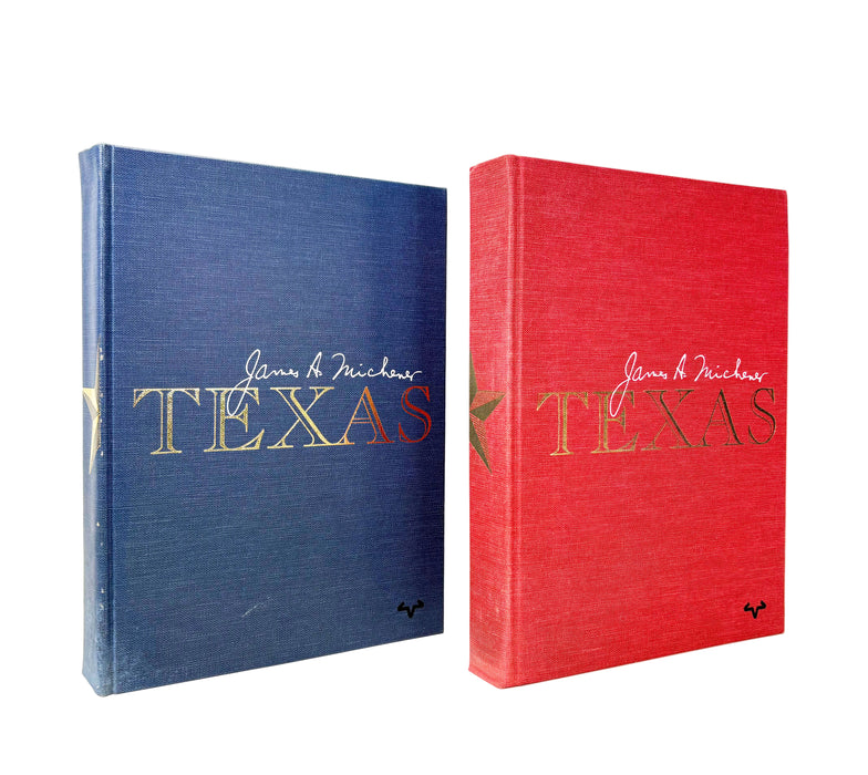 Texas, by James A. Michener, Illustrated by Charles Shaw, University of Texas Press, 1986