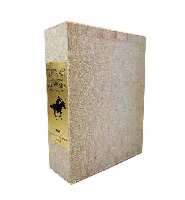 Texas, by James A. Michener, Illustrated by Charles Shaw, University of Texas Press, 1986