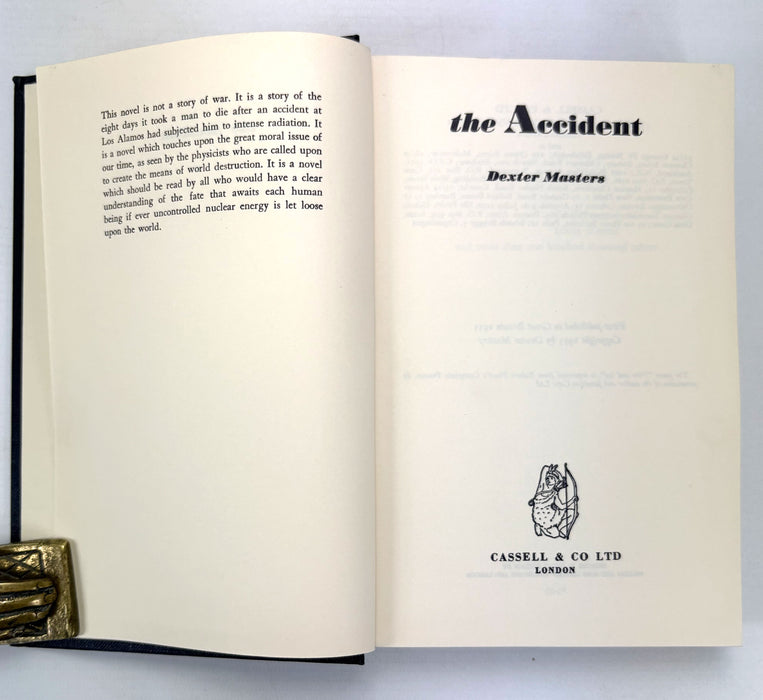 The Accident, Dexter Masters, Cassell & Co., 1955