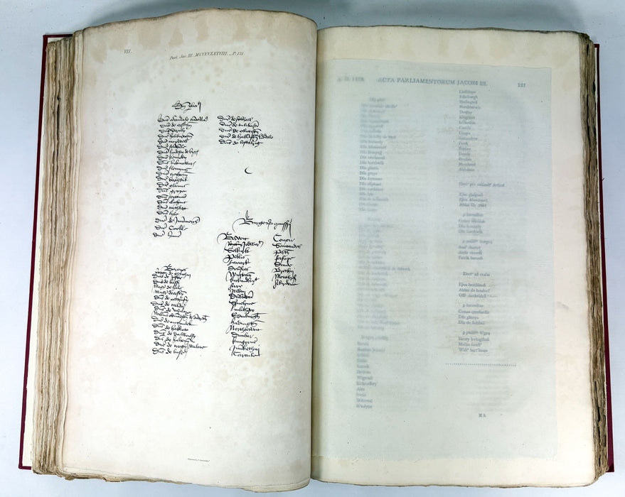 The Acts of Parliament in Scotland, Vol. II, 1424-1567, Printed by Command of His Majesty King George the Third, 1814
