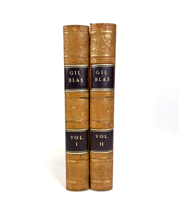 The Adventures of Gil Blas of Santillane, 2 Vols, Illustrated by Jean Gigoux, 1836