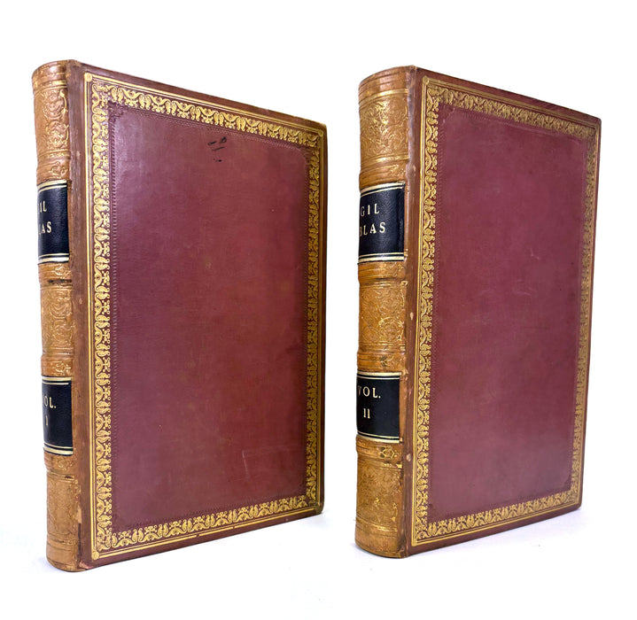 The Adventures of Gil Blas of Santillane, 2 Vols, Illustrated by Jean Gigoux, 1836
