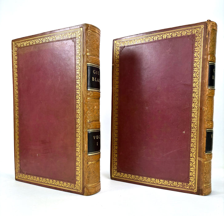 The Adventures of Gil Blas of Santillane, 2 Vols, Illustrated by Jean Gigoux, 1836