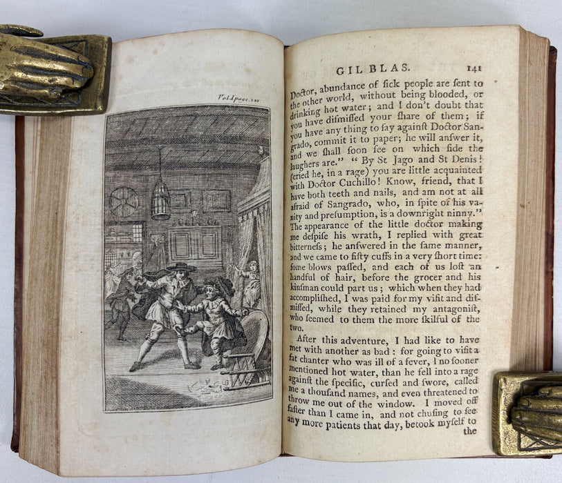 The Adventures of Gil Blas of Santillane, 4 Vols, The Sixth Edition, 1785
