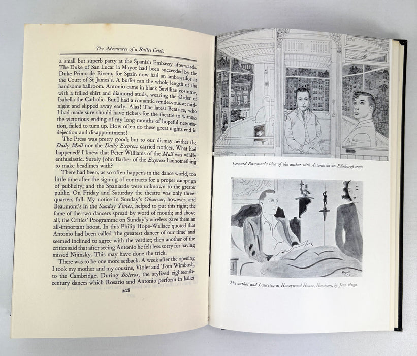 The Adventures of a Ballet Critic, Richard Buckle, 1953, Cresset Press