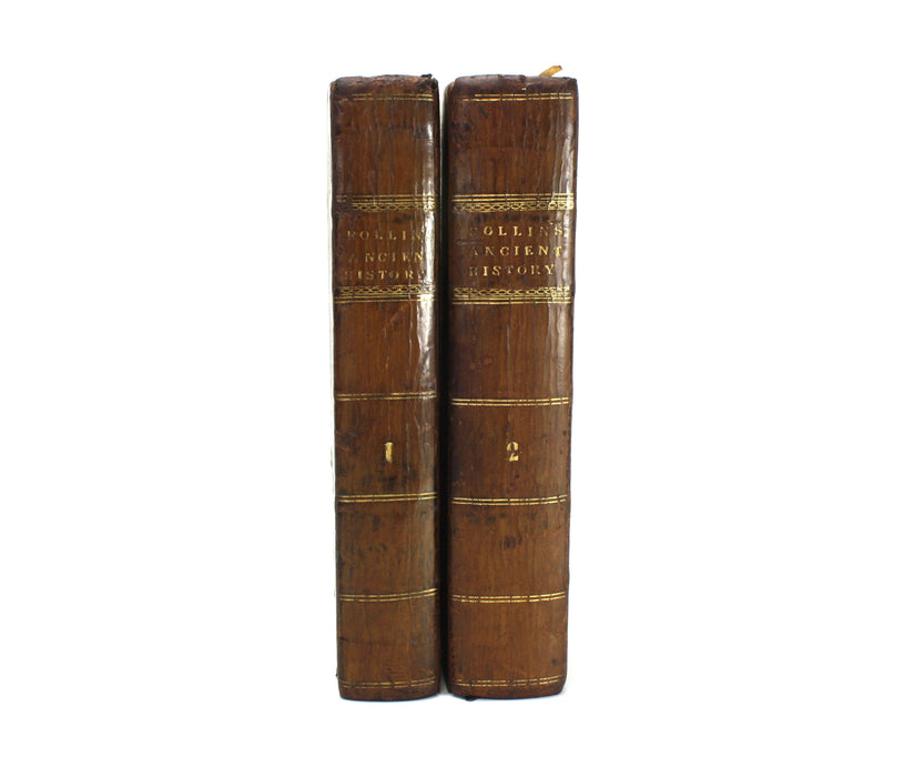 The Ancient History of The Egyptians, Cathaginians, Assyrians, Babylonians, Medes and Persians, Grecians, and Macedonians, M. Rollin, 1826, 2 Volumes