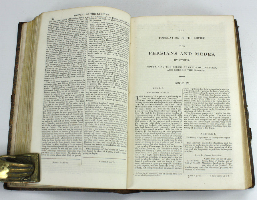 The Ancient History of The Egyptians, Cathaginians, Assyrians, Babylonians, Medes and Persians, Grecians, and Macedonians, M. Rollin, 1826, 2 Volumes