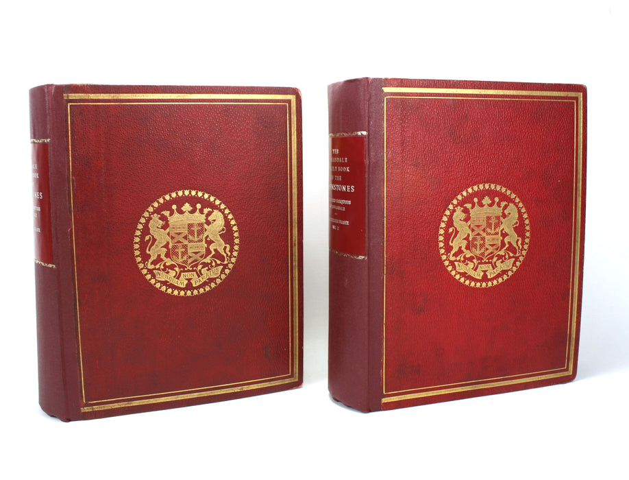 The Annandale Family Book of the Johnstones, Earls and Marquises of Annandale, Sir William Fraser, 1894, Inscribed by Patrick Annandale