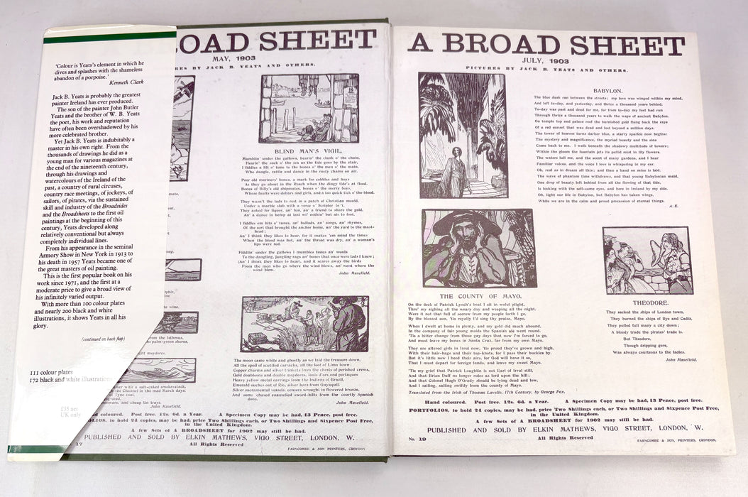The Art of Jack B. Yeats, T.G. Rosenthal, 1993