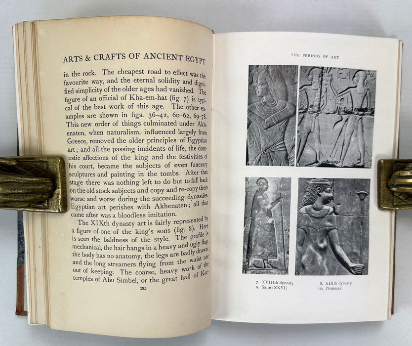 The Arts & Crafts of Ancient Egypt by W.M. Flinders Petrie, T.N. Foulis, 1909 first edition