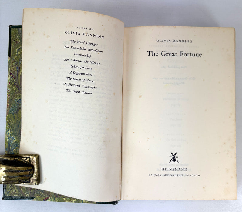 The Balkan Trilogy by Olivia Manning, first edition set, 1960-1965, Heinemann