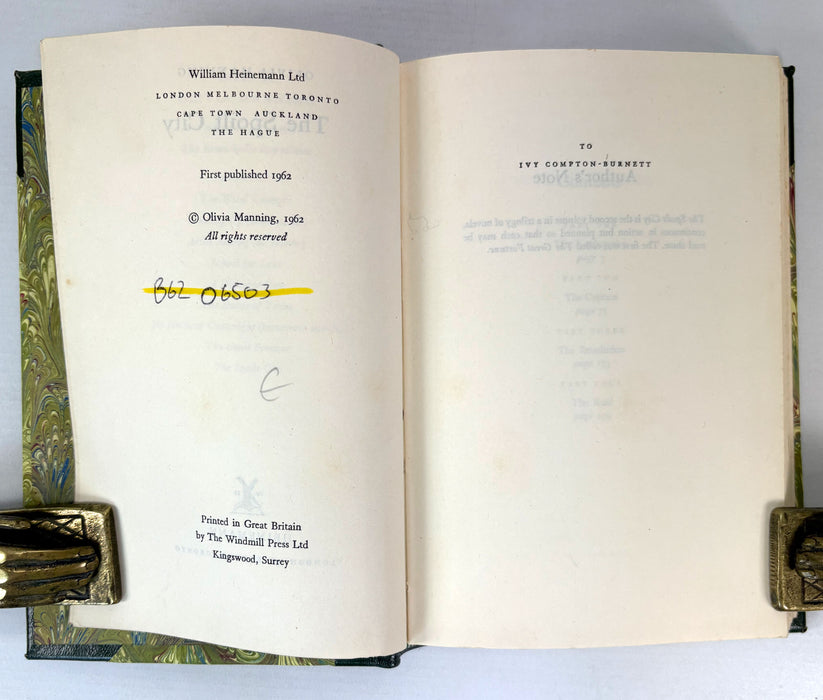 The Balkan Trilogy by Olivia Manning, first edition set, 1960-1965, Heinemann