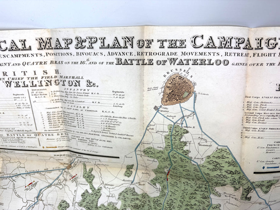 The Battle of Waterloo, With Those of Ligny and Quatre Bras, George Jones, 1852