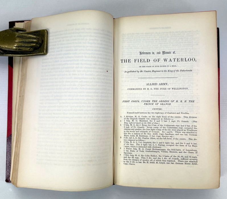 The Battle of Waterloo, With Those of Ligny and Quatre Bras, George Jones, 1852