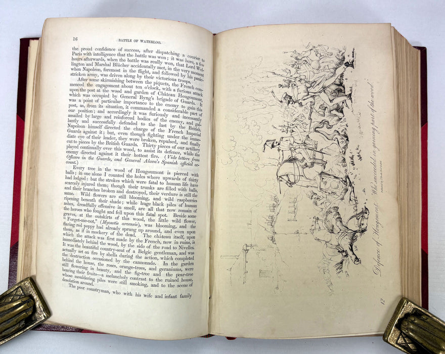 The Battle of Waterloo, With Those of Ligny and Quatre Bras, George Jones, 1852