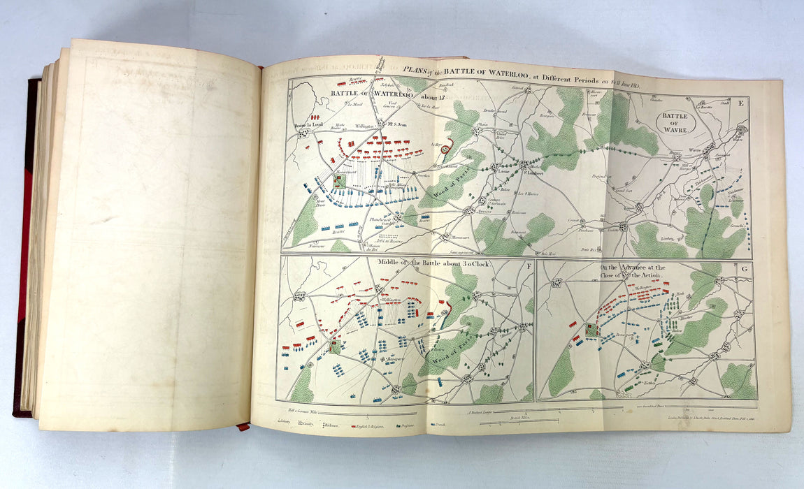 The Battle of Waterloo, With Those of Ligny and Quatre Bras, George Jones, 1852