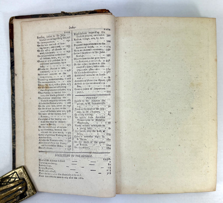 The Bee, or Literary Weekly Intelligencer, James Anderson, Volume Eighteenth, 1793, Edinburgh