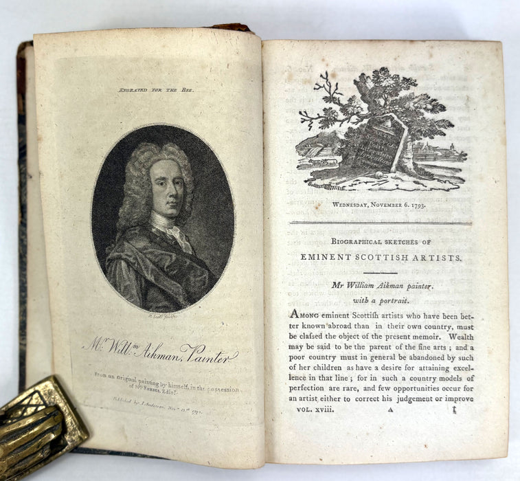 The Bee, or Literary Weekly Intelligencer, James Anderson, Volume Eighteenth, 1793, Edinburgh