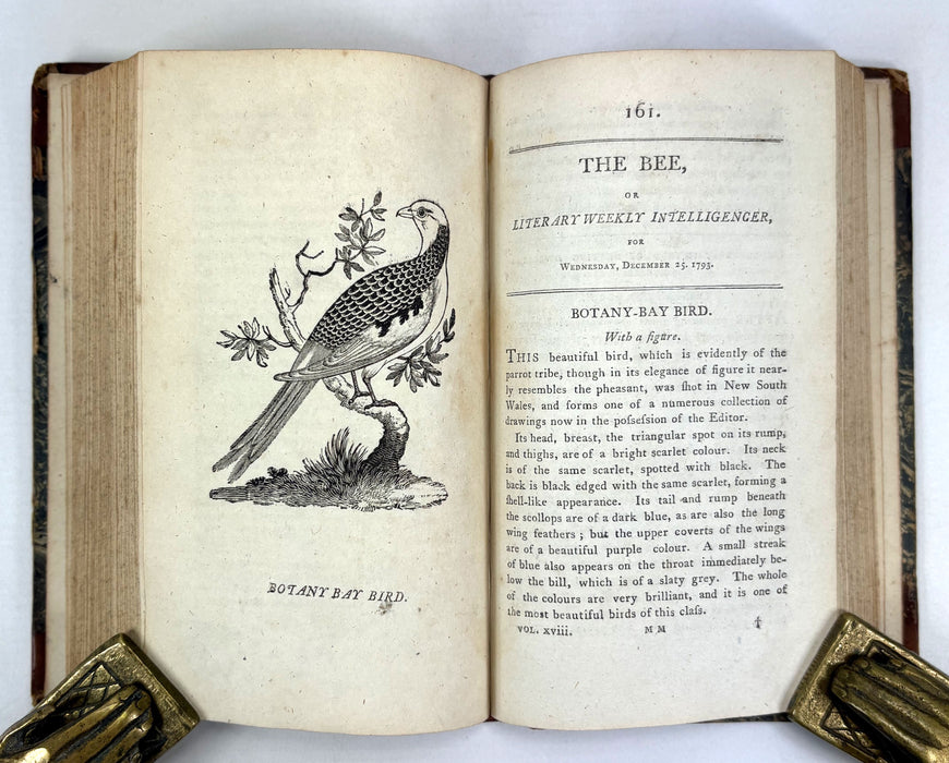 The Bee, or Literary Weekly Intelligencer, James Anderson, Volume Eighteenth, 1793, Edinburgh