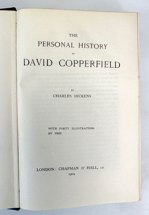 The Biographical Edition of the Works of Charles Dickens, in Nineteen Volumes, illustrated, Chapman & Hall, 1902-1905