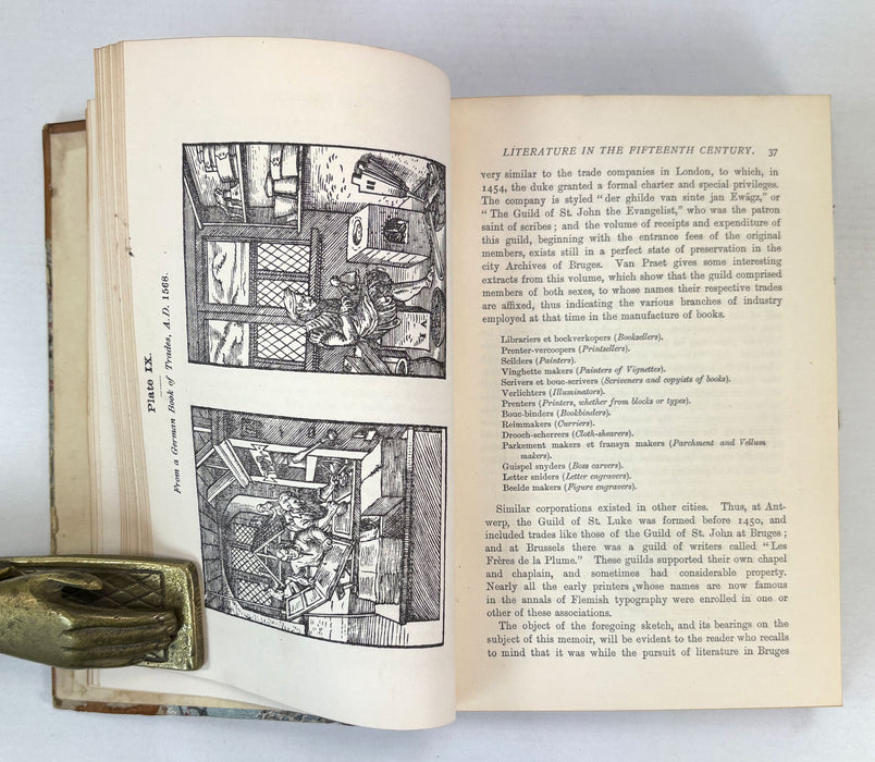 The Biography and Typography of William Caxton, England's First Printer, by William Blades, 1882