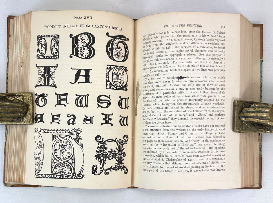 The Biography and Typography of William Caxton, England's First Printer, by William Blades, 1882