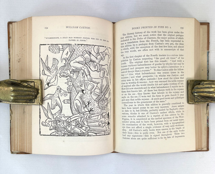The Biography and Typography of William Caxton, England's First Printer, by William Blades, 1882
