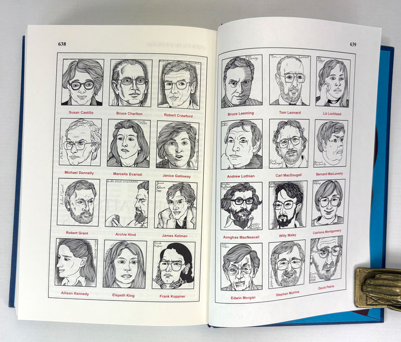 The Book of Prefaces, Alasdair Gray, 2000, with signed autograph postcard