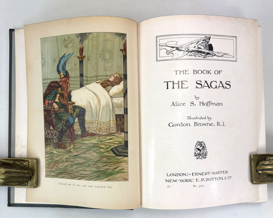 The Book of The Sagas, Alice S. Hoffman. Illustrated by Gordon Browne. Published by Ernest Nister, London and E.P. Dutton, New York