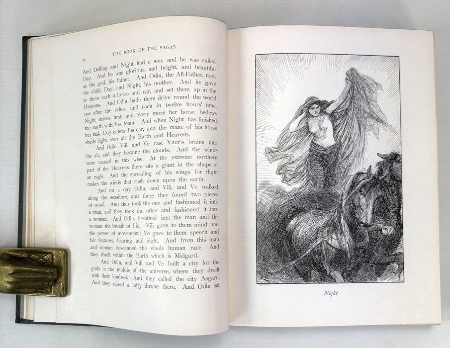 The Book of The Sagas, Alice S. Hoffman. Illustrated by Gordon Browne. Published by Ernest Nister, London and E.P. Dutton, New York