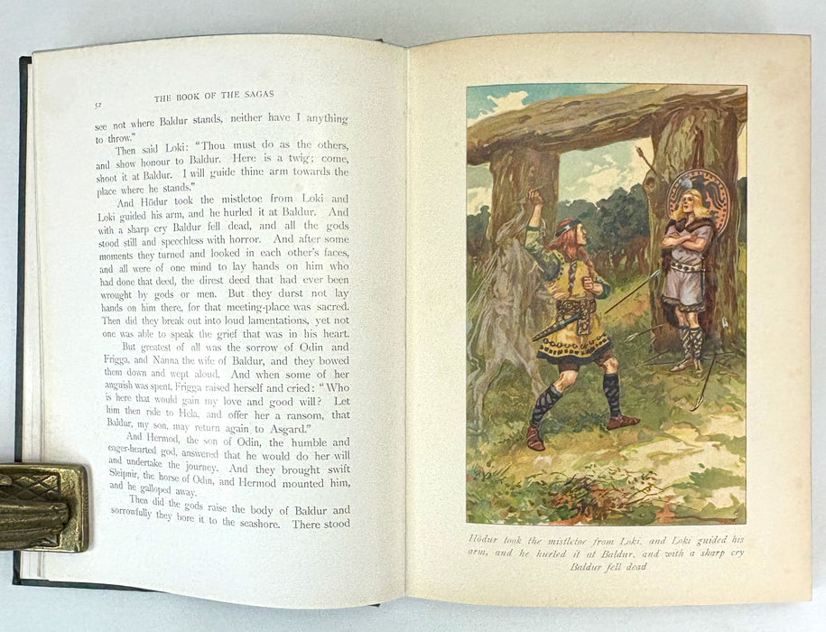 The Book of The Sagas, Alice S. Hoffman. Illustrated by Gordon Browne. Published by Ernest Nister, London and E.P. Dutton, New York