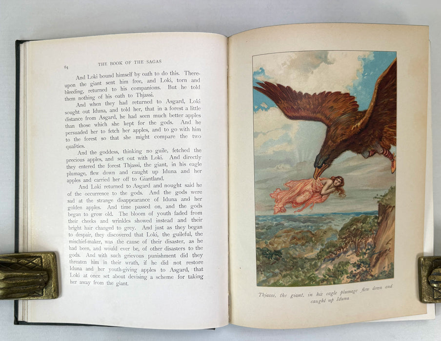 The Book of The Sagas, Alice S. Hoffman. Illustrated by Gordon Browne. Published by Ernest Nister, London and E.P. Dutton, New York
