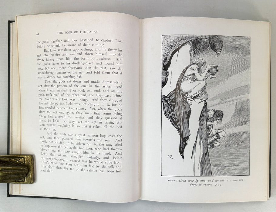 The Book of The Sagas, Alice S. Hoffman. Illustrated by Gordon Browne. Published by Ernest Nister, London and E.P. Dutton, New York