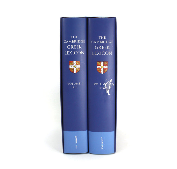 The Cambridge Greek Lexicon, 2 Volume Boxed Set, 2021