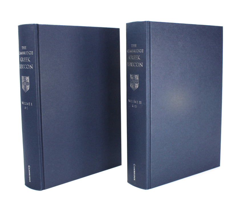 The Cambridge Greek Lexicon, 2 Volume Boxed Set, 2021