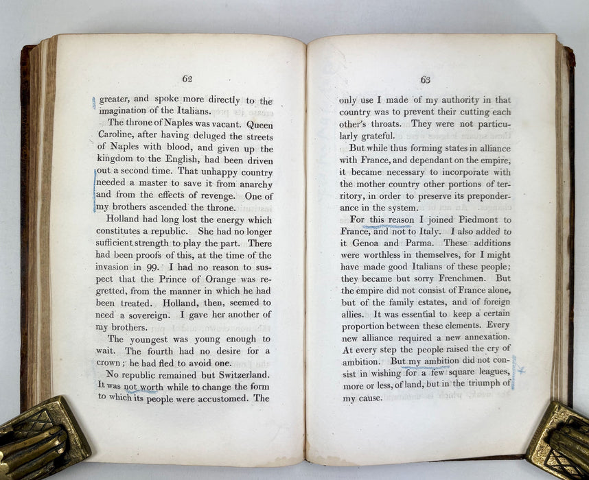The Campaigns of Paris in 1814 & 1815; Translated from the French of P.F.F.J. Giraud by Edmund Bryce, 1816. Together with Manuscript Transmitted from St Helena by an Unknown Channel, Jacob Frederic Lullin de Chateauvieux, 1817
