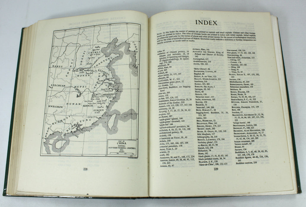 The Ceramic Art of China and Other Countries in the Far East, by William Bowyer Honey, 1945, First Edition