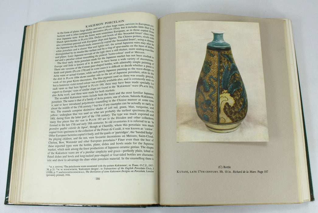 The Ceramic Art of China and Other Countries in the Far East, by William Bowyer Honey, 1945, First Edition