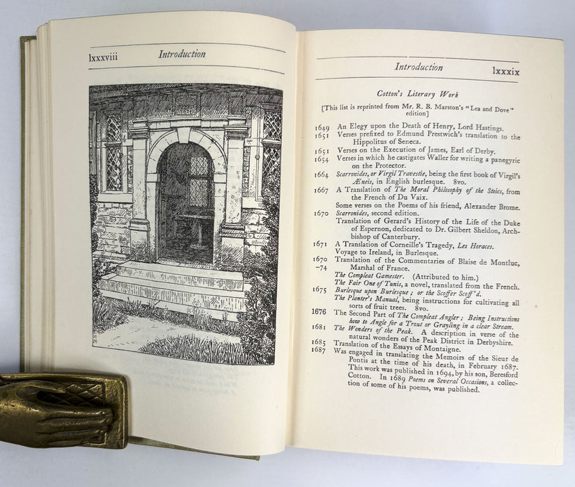 The Compleat Angler, Izaak Walton & Charles Cotton, John Lane The Bodley Head, 1926