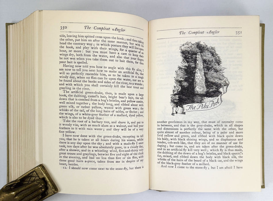 The Compleat Angler, Izaak Walton & Charles Cotton, John Lane The Bodley Head, 1926