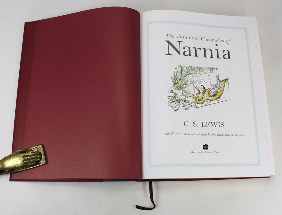 The Complete Chronicles of Narnia, C.S. Lewis, Illustrated by Pauline Baynes, Gift Edition, 2005