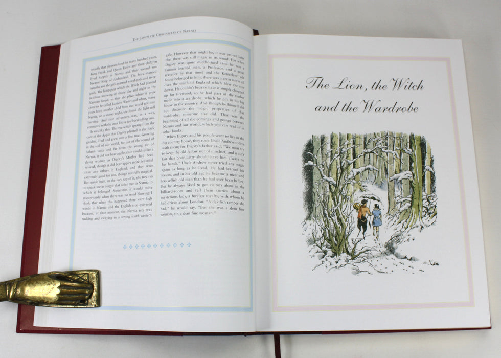 The Complete Chronicles of Narnia, C.S. Lewis, Illustrated by Pauline —  Lanna Antique