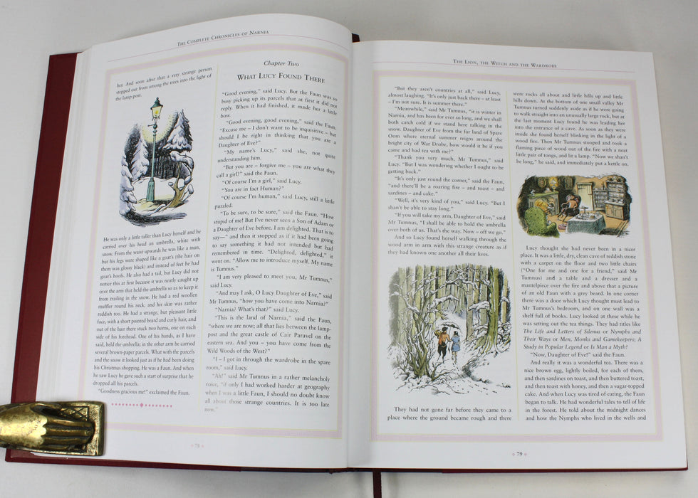 The Complete Chronicles of Narnia, C.S. Lewis, Illustrated by Pauline Baynes, Gift Edition, 2005